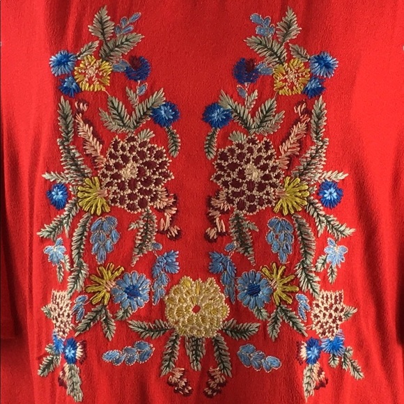 ❗️Sale ❗️Back In Stock!!  Boho Embroidered Top - Picture 4 of 4